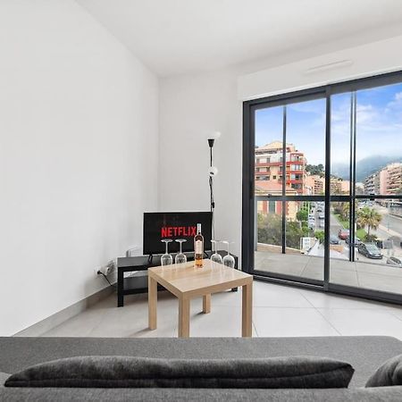 Le Cap Riviera - Centre- Parking Prive - Climatisation Apartment Menton Exterior foto