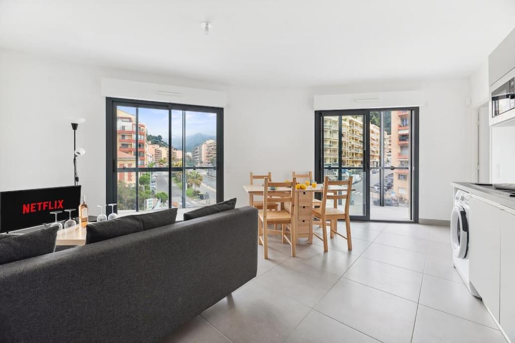 Le Cap Riviera - Centre- Parking Prive - Climatisation Apartment Menton Exterior foto